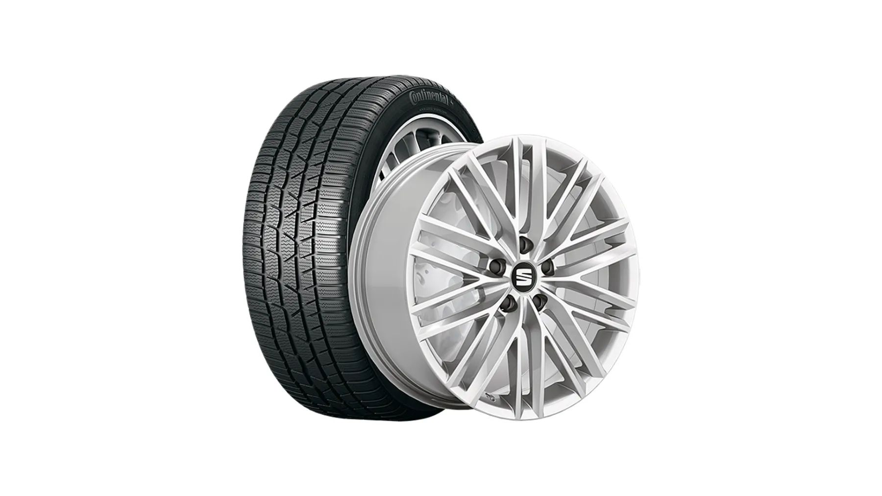 SEAT Winterkompletträder Performance 18", Continental