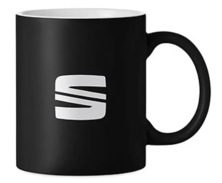 SEAT Tasse, schwarz