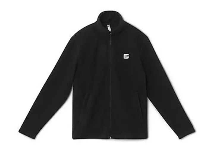 SEAT Herren Fleecejacke schwarz